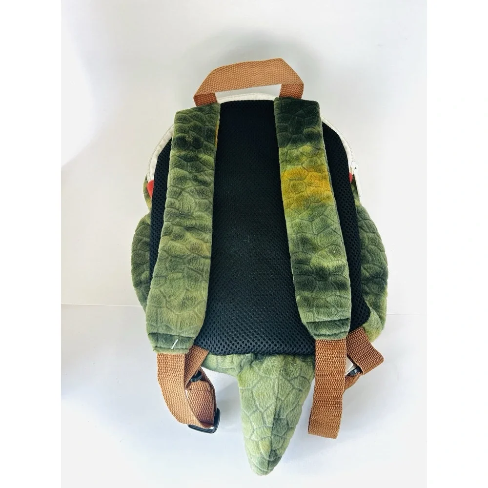 Jurassic Park Universal Studios Plush Velociraptor‎ Head Mini Backpack 14
